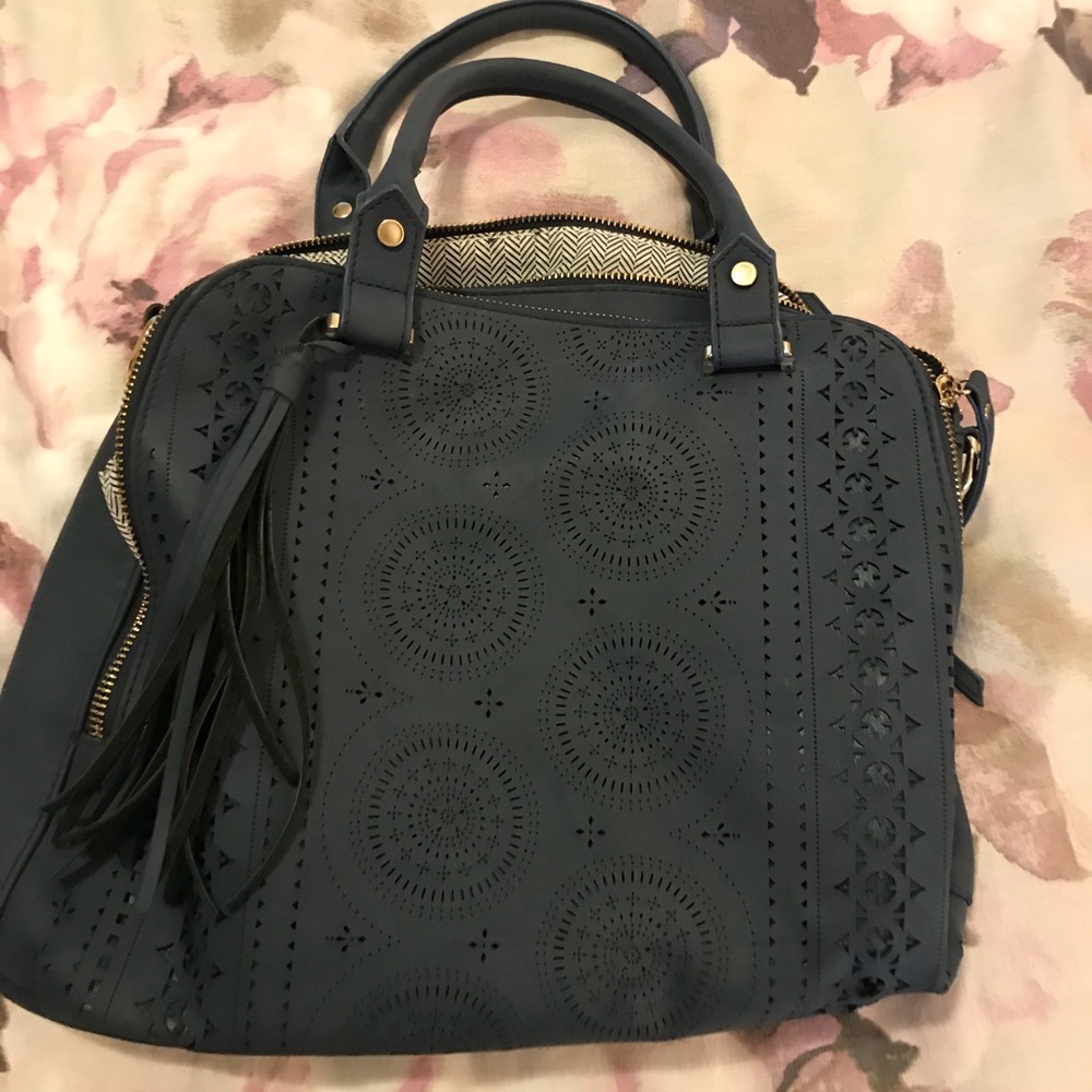 Dark blue purse